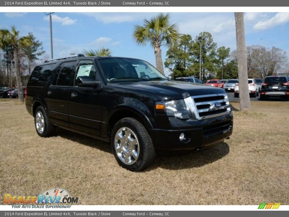 Front 3/4 View of 2014 Ford Expedition EL Limited 4x4 Photo #3