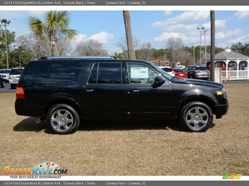 Tuxedo Black 2014 Ford Expedition EL Limited 4x4 Photo #4