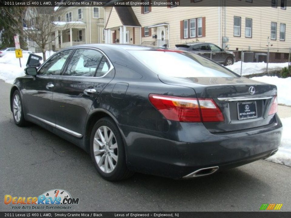 2011 Lexus LS 460 L AWD Smoky Granite Mica / Black Photo #6