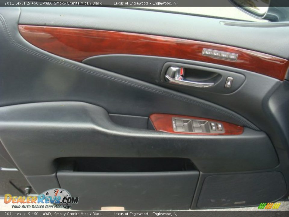 2011 Lexus LS 460 L AWD Smoky Granite Mica / Black Photo #7