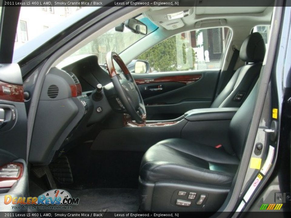 2011 Lexus LS 460 L AWD Smoky Granite Mica / Black Photo #9