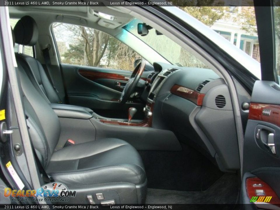 2011 Lexus LS 460 L AWD Smoky Granite Mica / Black Photo #10