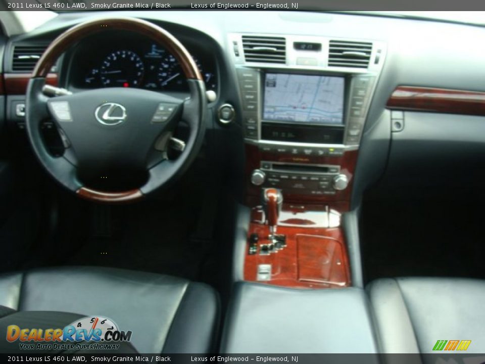 2011 Lexus LS 460 L AWD Smoky Granite Mica / Black Photo #11