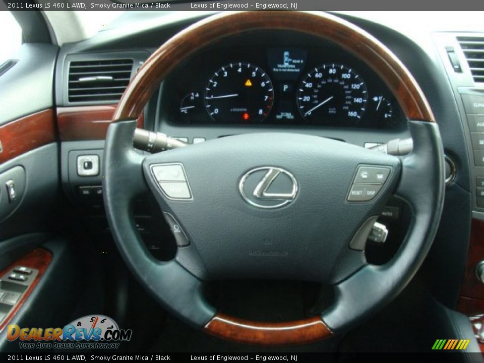 2011 Lexus LS 460 L AWD Steering Wheel Photo #13