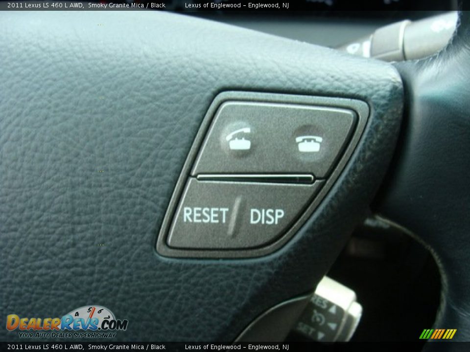 2011 Lexus LS 460 L AWD Smoky Granite Mica / Black Photo #15