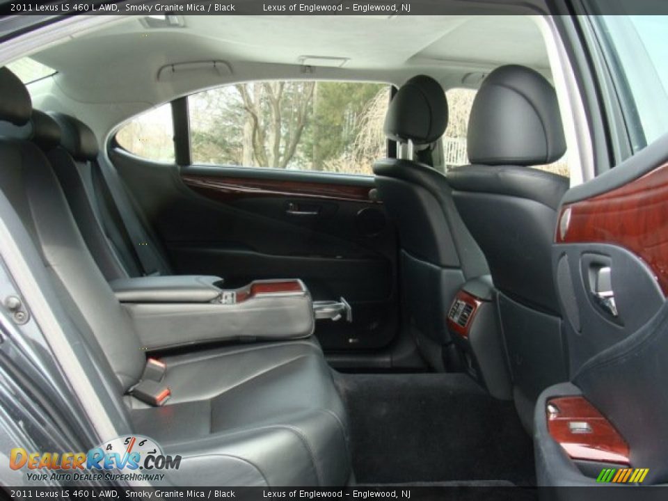 2011 Lexus LS 460 L AWD Smoky Granite Mica / Black Photo #21
