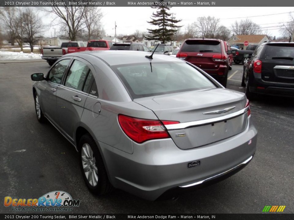 2013 Chrysler 200 Touring Sedan Billet Silver Metallic / Black Photo #11
