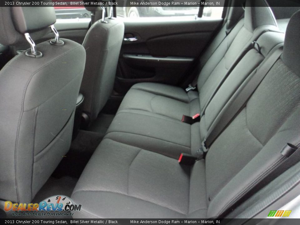 2013 Chrysler 200 Touring Sedan Billet Silver Metallic / Black Photo #16