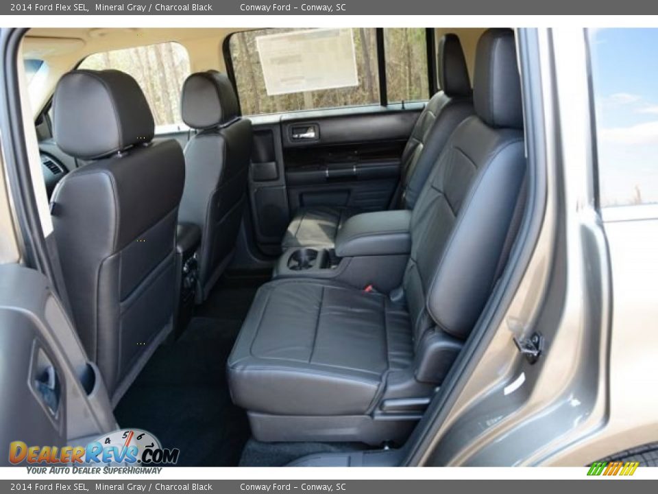 2014 Ford Flex SEL Mineral Gray / Charcoal Black Photo #11