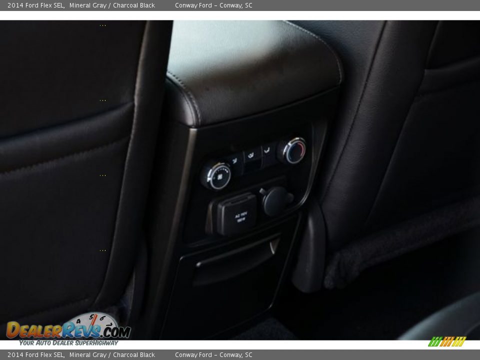 2014 Ford Flex SEL Mineral Gray / Charcoal Black Photo #12