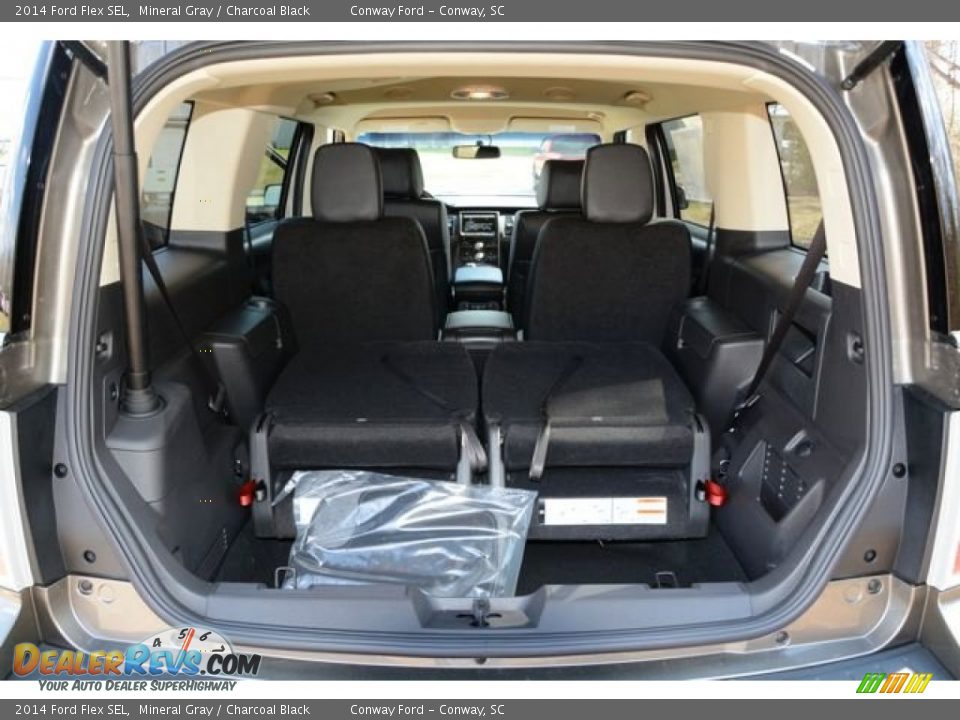 2014 Ford Flex SEL Mineral Gray / Charcoal Black Photo #14