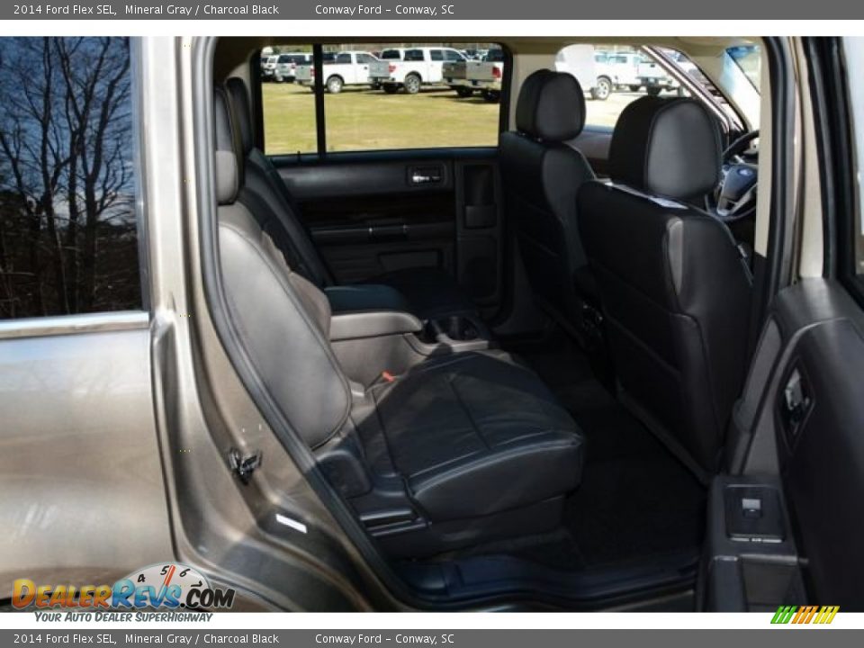 2014 Ford Flex SEL Mineral Gray / Charcoal Black Photo #15