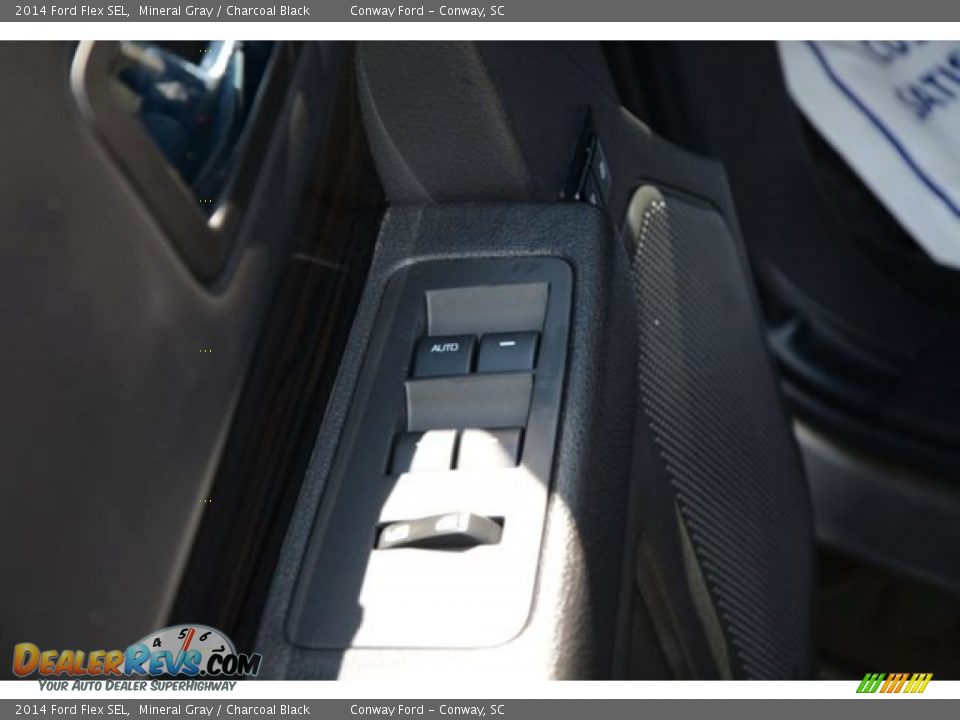 2014 Ford Flex SEL Mineral Gray / Charcoal Black Photo #19