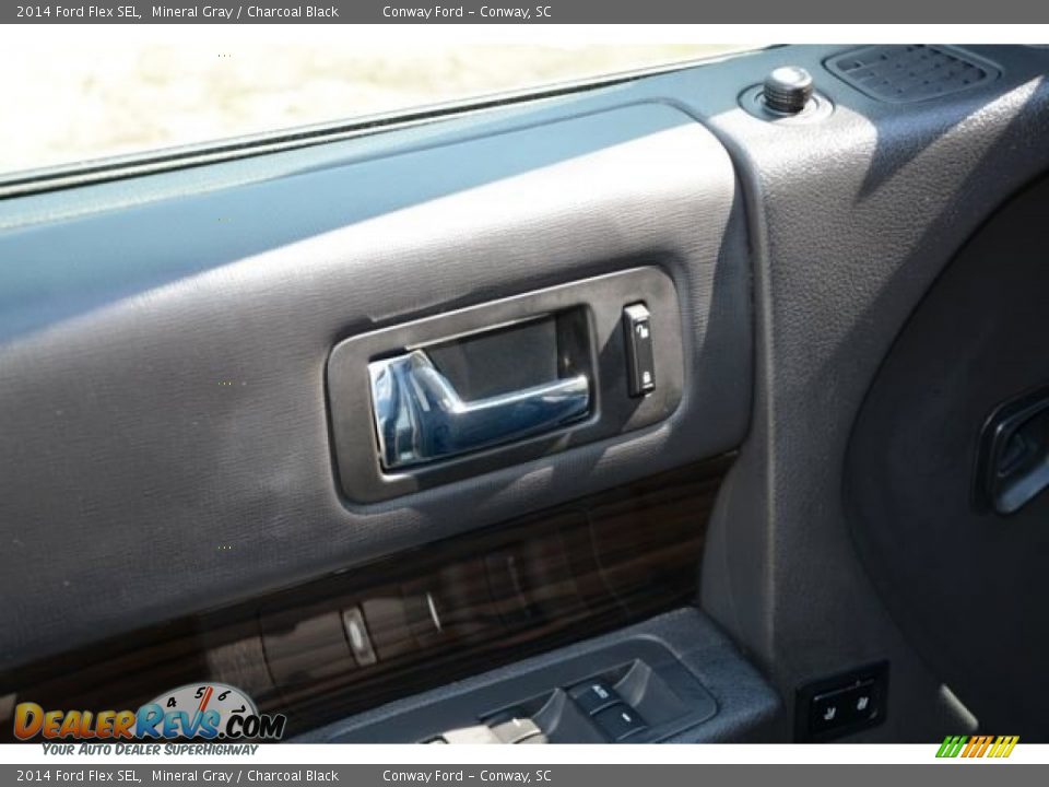 2014 Ford Flex SEL Mineral Gray / Charcoal Black Photo #20