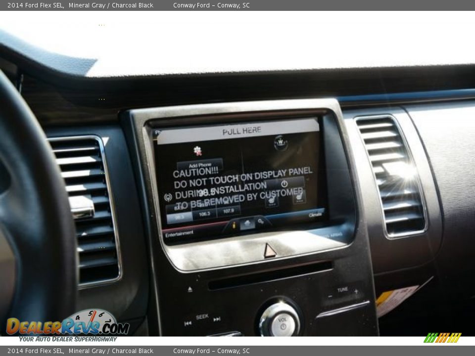 2014 Ford Flex SEL Mineral Gray / Charcoal Black Photo #25