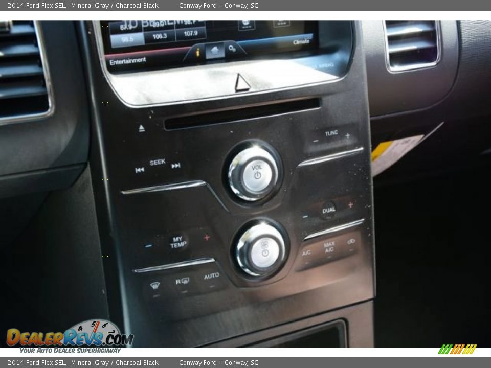 2014 Ford Flex SEL Mineral Gray / Charcoal Black Photo #26