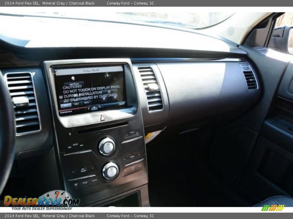 2014 Ford Flex SEL Mineral Gray / Charcoal Black Photo #27
