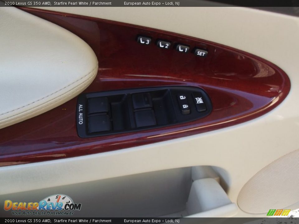 2010 Lexus GS 350 AWD Starfire Pearl White / Parchment Photo #8