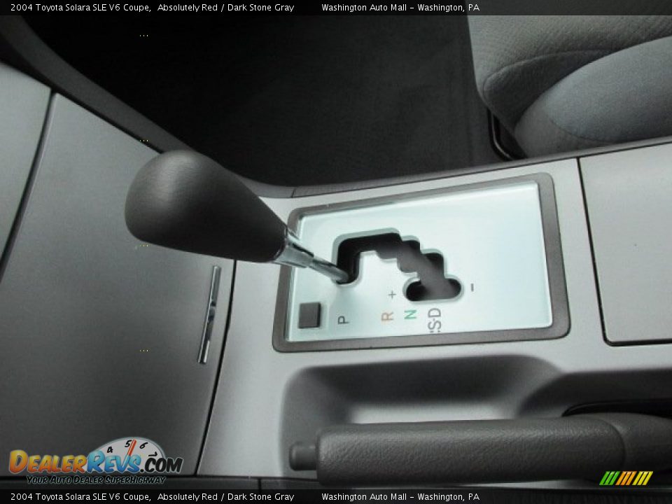 2004 Toyota Solara SLE V6 Coupe Absolutely Red / Dark Stone Gray Photo #14