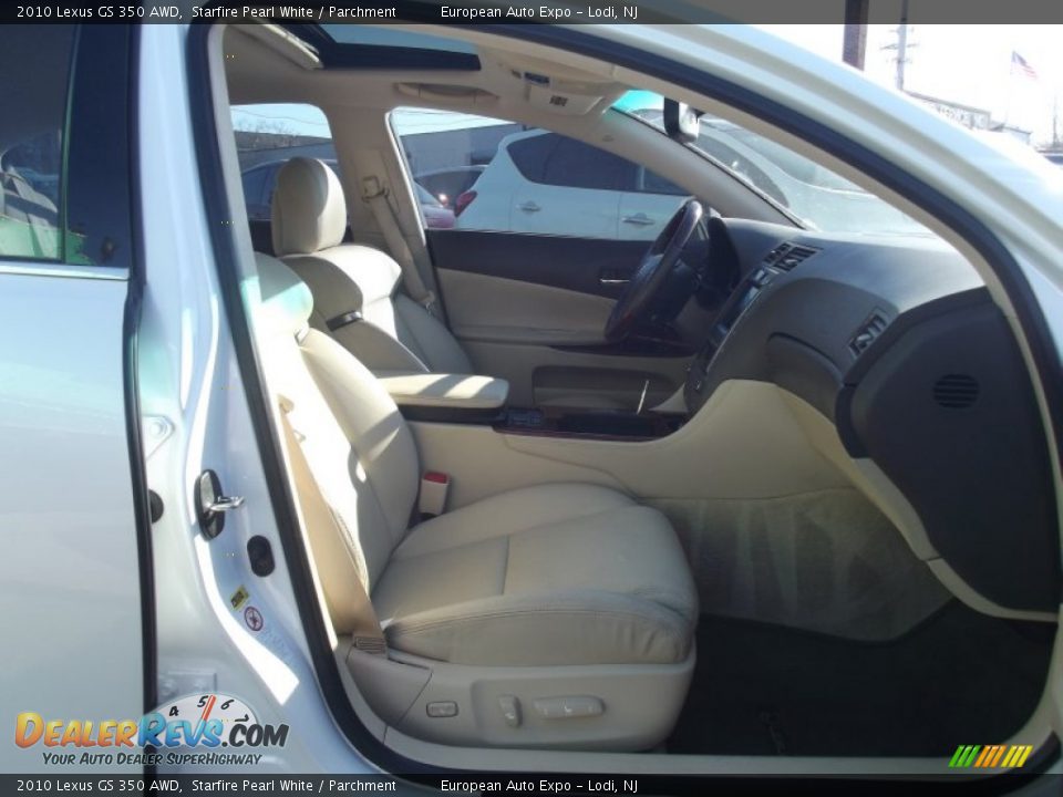 2010 Lexus GS 350 AWD Starfire Pearl White / Parchment Photo #24