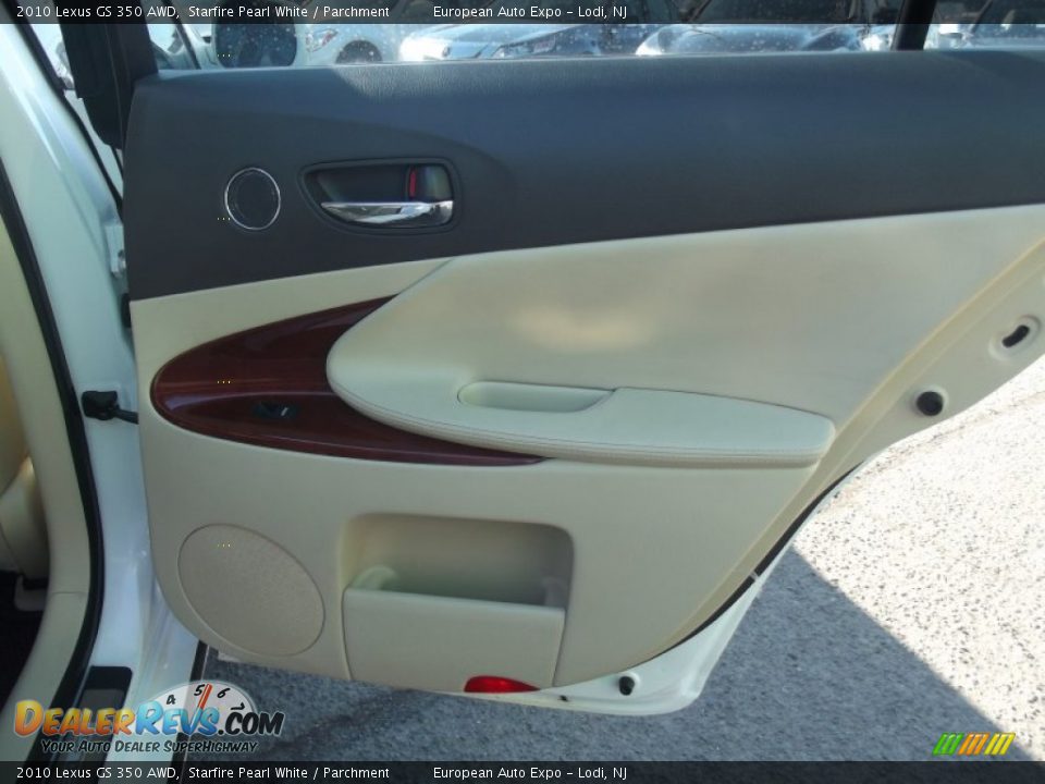 2010 Lexus GS 350 AWD Starfire Pearl White / Parchment Photo #28