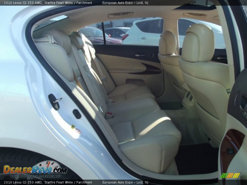 2010 Lexus GS 350 AWD Starfire Pearl White / Parchment Photo #29
