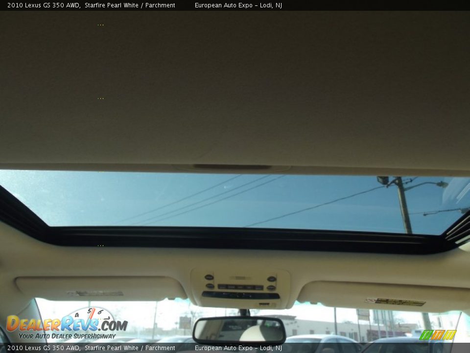 2010 Lexus GS 350 AWD Starfire Pearl White / Parchment Photo #30