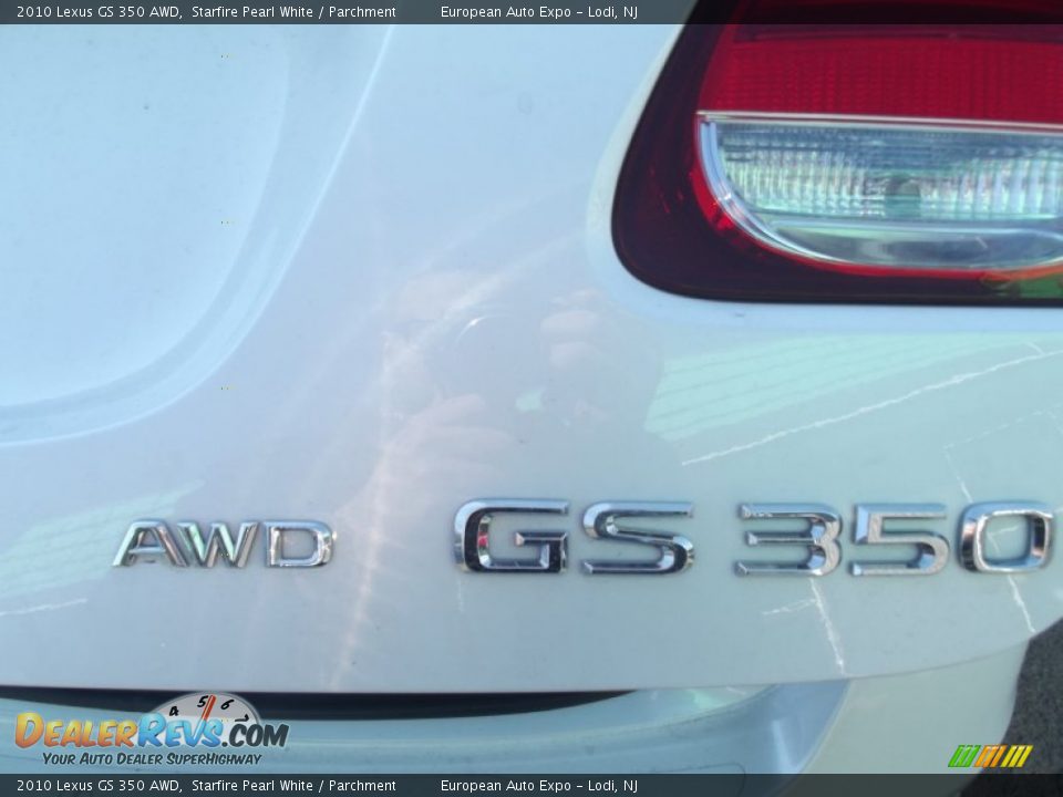2010 Lexus GS 350 AWD Starfire Pearl White / Parchment Photo #33