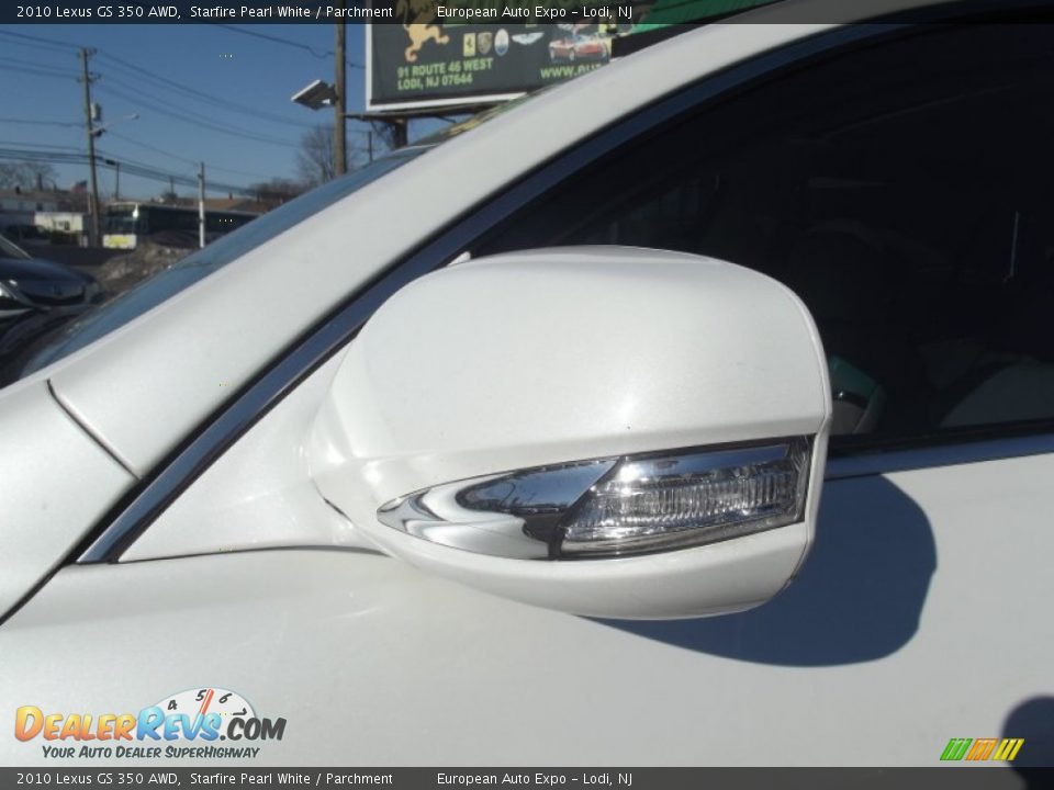 2010 Lexus GS 350 AWD Starfire Pearl White / Parchment Photo #36