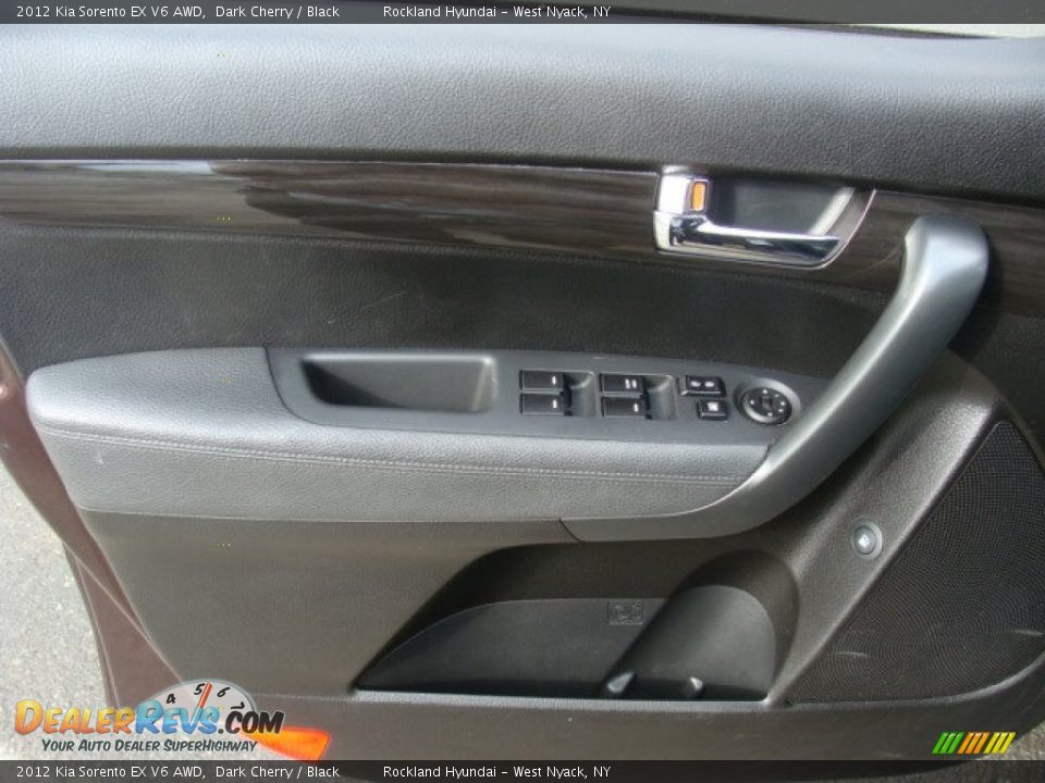 2012 Kia Sorento EX V6 AWD Dark Cherry / Black Photo #7