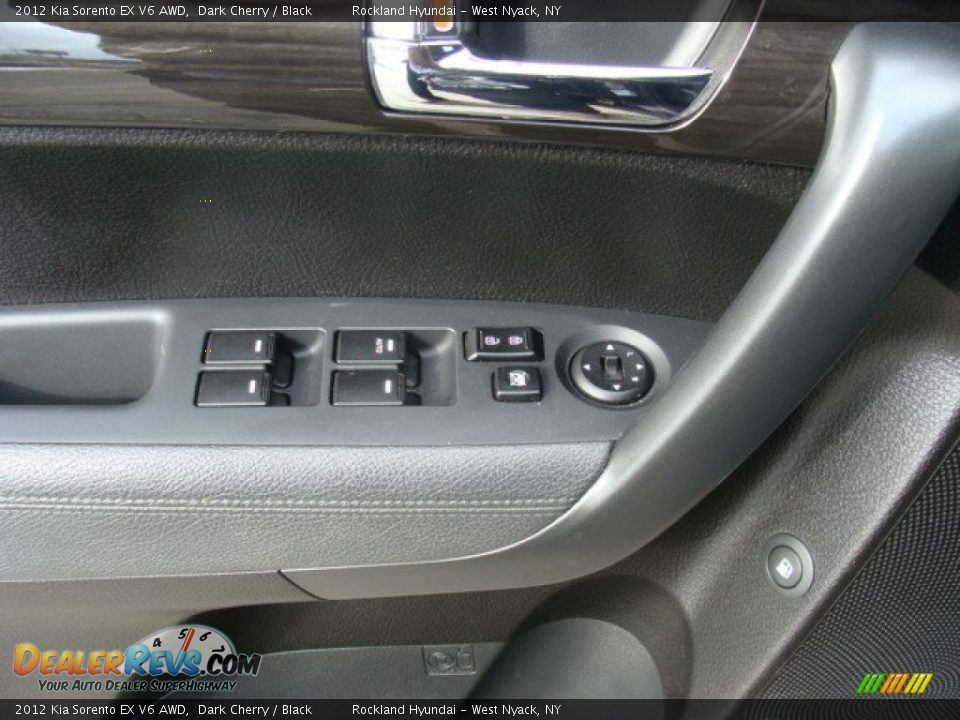 2012 Kia Sorento EX V6 AWD Dark Cherry / Black Photo #8