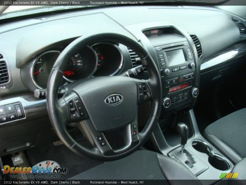 2012 Kia Sorento EX V6 AWD Dark Cherry / Black Photo #9