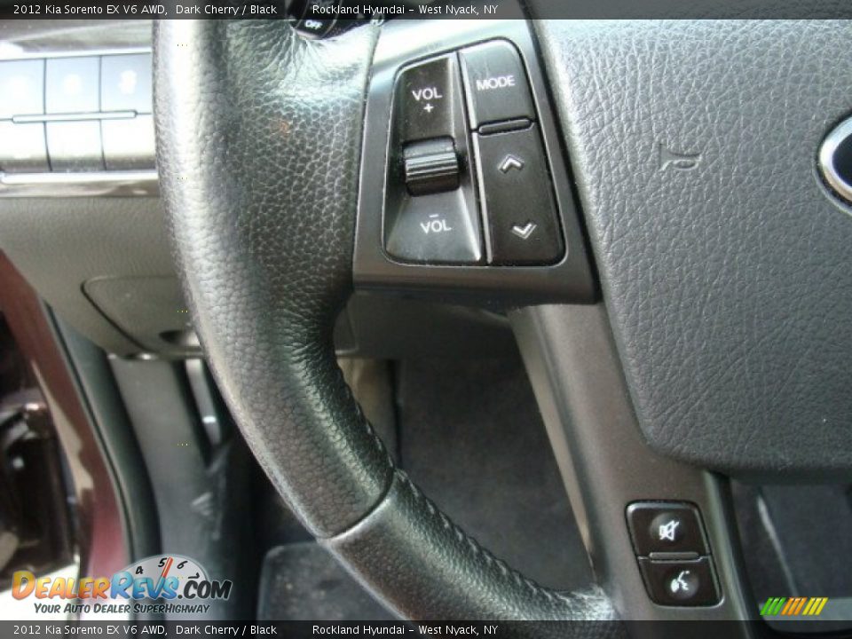 2012 Kia Sorento EX V6 AWD Dark Cherry / Black Photo #14