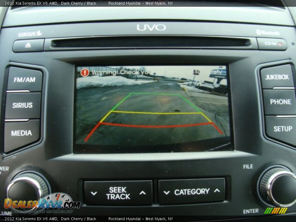 2012 Kia Sorento EX V6 AWD Dark Cherry / Black Photo #18