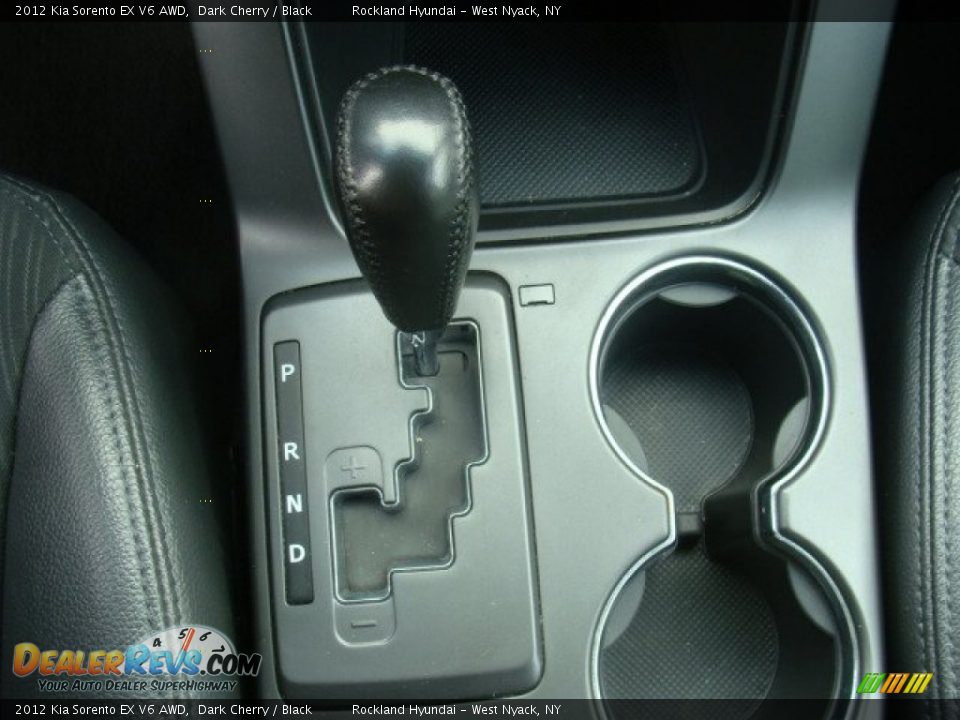 2012 Kia Sorento EX V6 AWD Dark Cherry / Black Photo #19