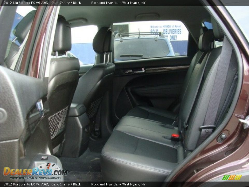 2012 Kia Sorento EX V6 AWD Dark Cherry / Black Photo #20