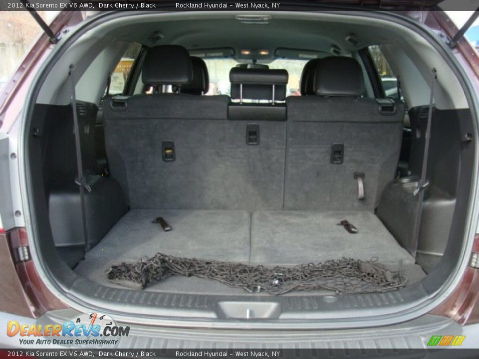 2012 Kia Sorento EX V6 AWD Dark Cherry / Black Photo #21