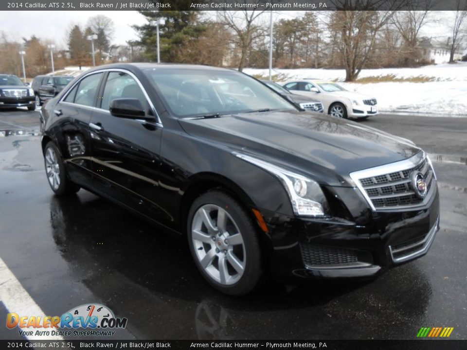 2014 Cadillac ATS 2.5L Black Raven / Jet Black/Jet Black Photo #3