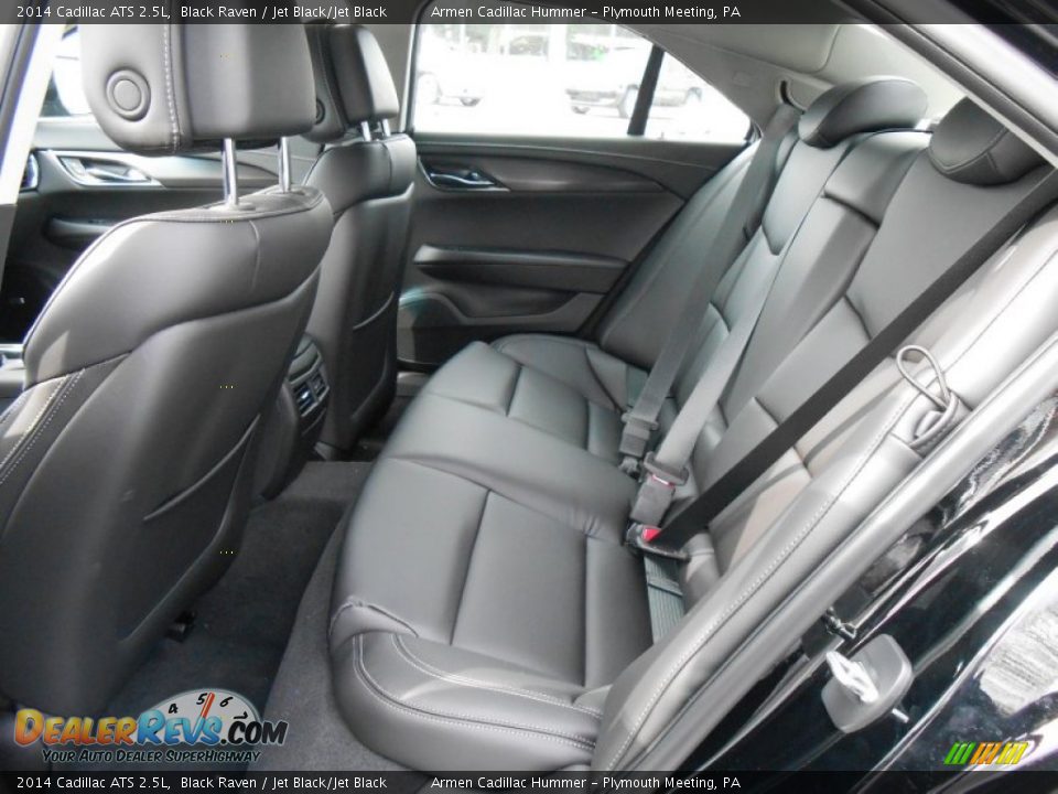 2014 Cadillac ATS 2.5L Black Raven / Jet Black/Jet Black Photo #7