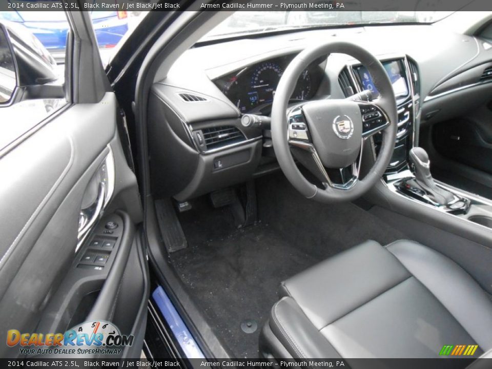 2014 Cadillac ATS 2.5L Black Raven / Jet Black/Jet Black Photo #8