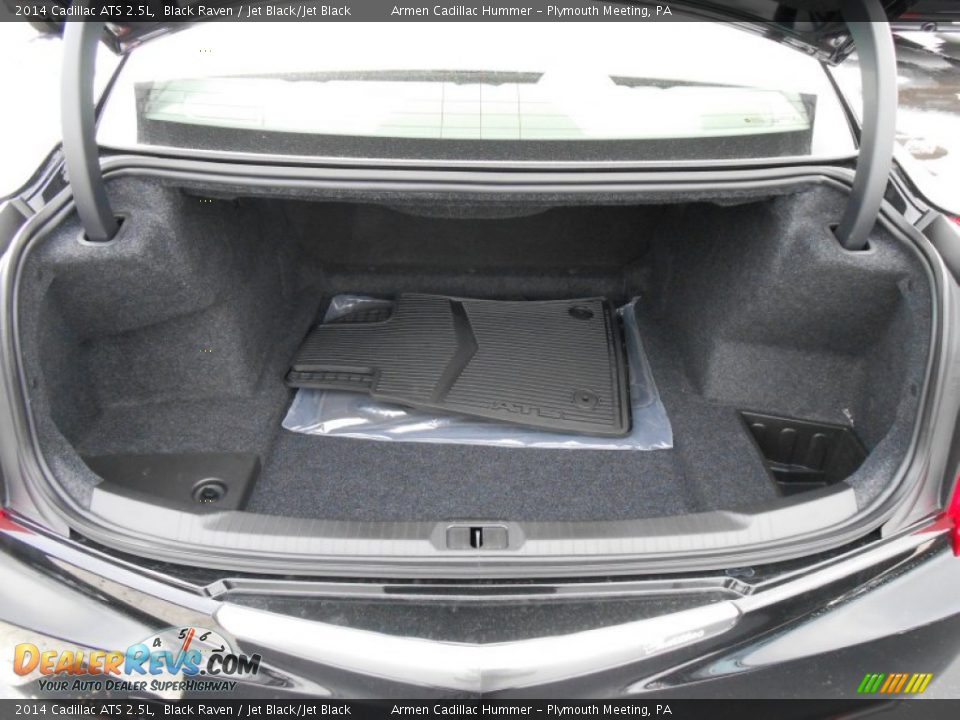 2014 Cadillac ATS 2.5L Black Raven / Jet Black/Jet Black Photo #9