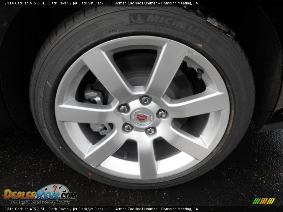 2014 Cadillac ATS 2.5L Black Raven / Jet Black/Jet Black Photo #11