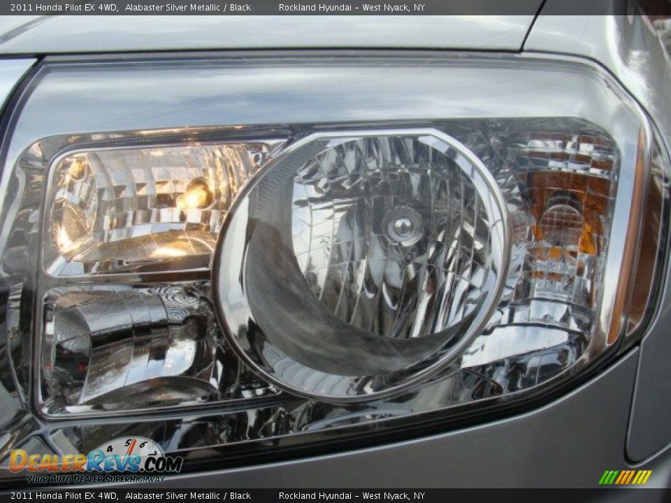 2011 Honda Pilot EX 4WD Alabaster Silver Metallic / Black Photo #30
