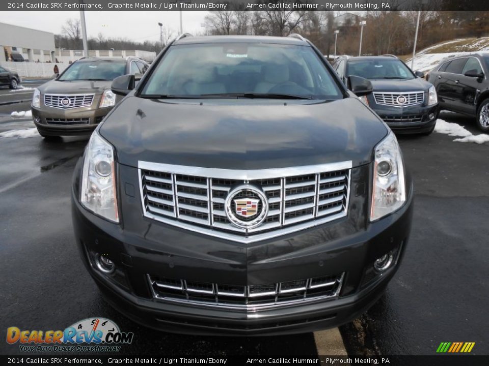 2014 Cadillac SRX Performance Graphite Metallic / Light Titanium/Ebony Photo #2