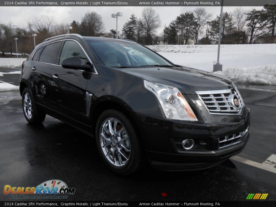 2014 Cadillac SRX Performance Graphite Metallic / Light Titanium/Ebony Photo #3