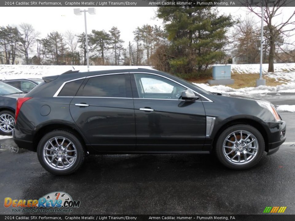 2014 Cadillac SRX Performance Graphite Metallic / Light Titanium/Ebony Photo #4