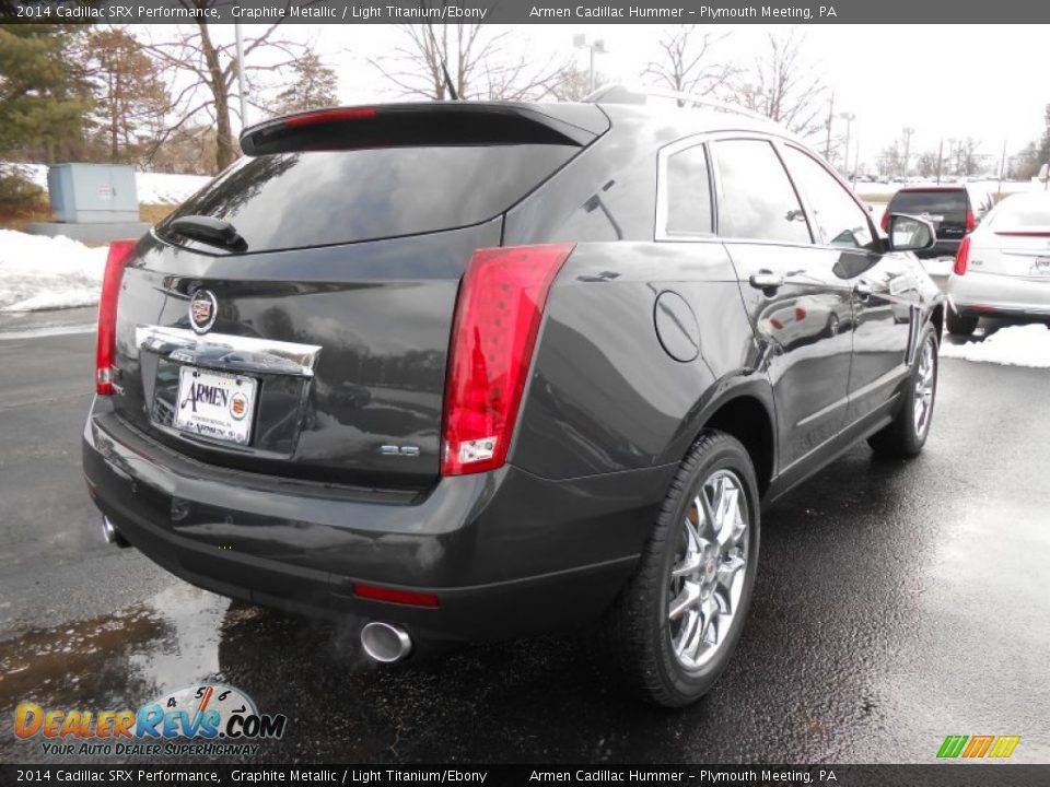 2014 Cadillac SRX Performance Graphite Metallic / Light Titanium/Ebony Photo #5