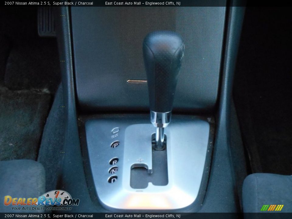 2007 Nissan Altima 2.5 S Super Black / Charcoal Photo #11
