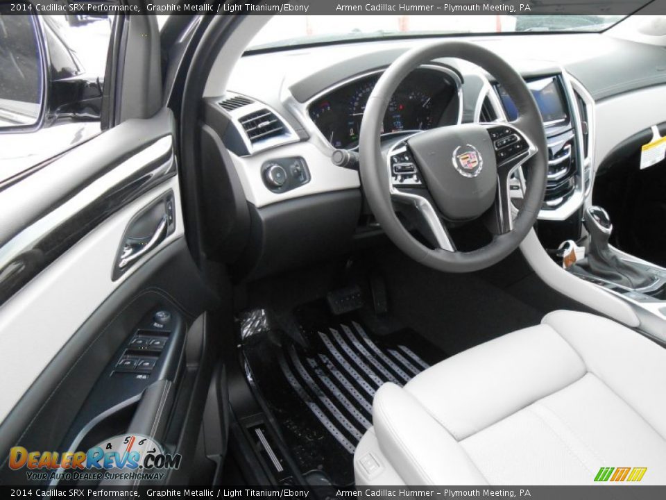 2014 Cadillac SRX Performance Graphite Metallic / Light Titanium/Ebony Photo #7