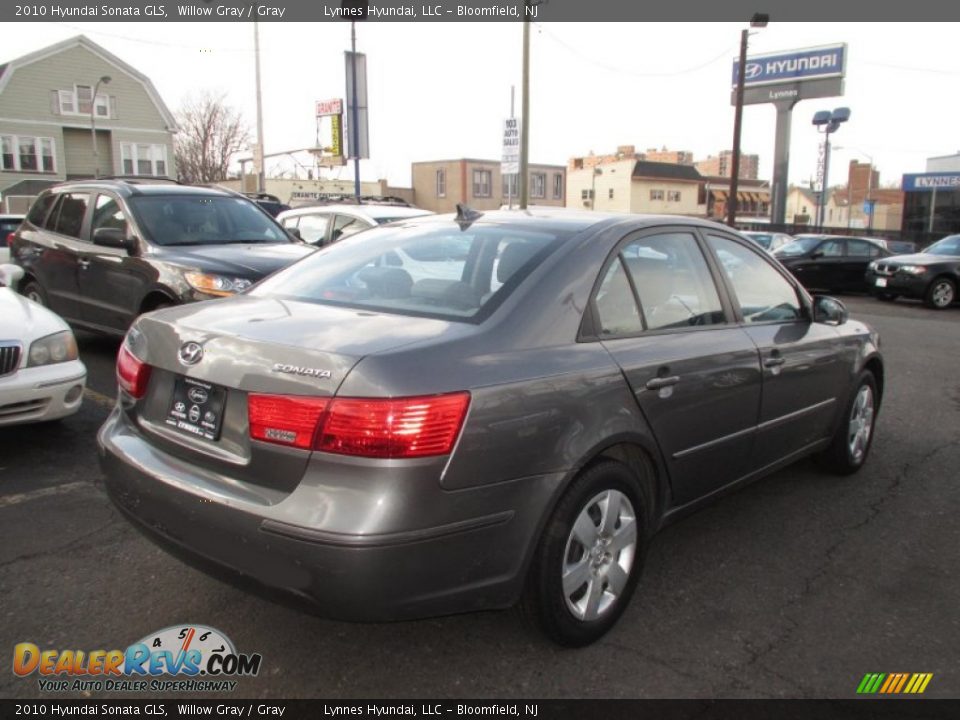 2010 Hyundai Sonata GLS Willow Gray / Gray Photo #4